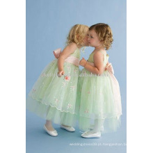 Para ser feito com Tulle de alta qualidade, Lovely Flower Girl Dress